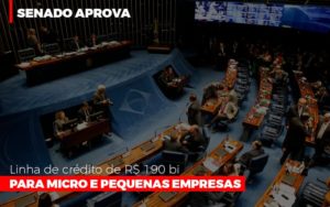 Senado Aprova Linha De Crédito De R$190 Bi Para Micro E Pequenas Empresas Notícias E Artigos Contábeis - Contabilidade