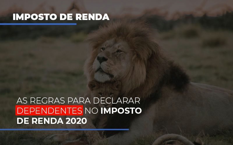 As Regras Para Declarar Dependentes No Imposto De Renda 2020 Notícias E Artigos Contábeis - Contabilidade